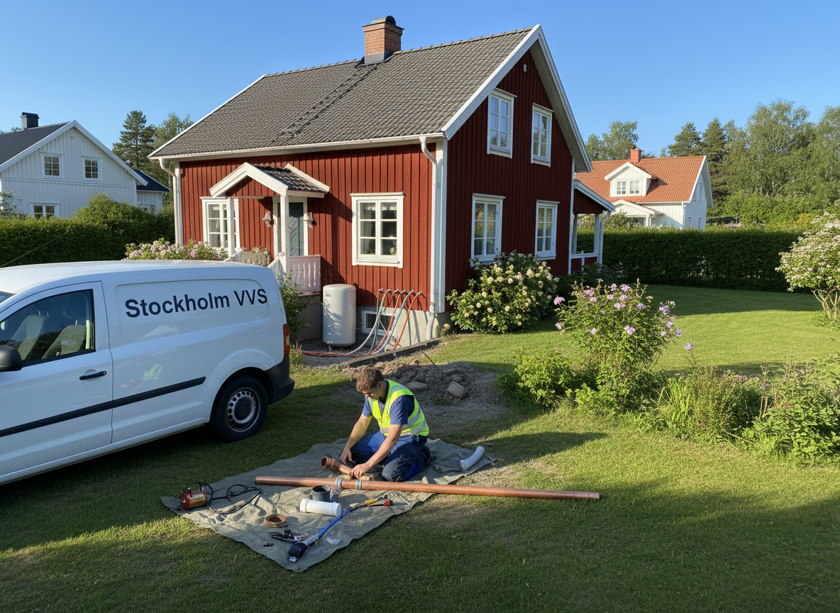 Stockholm VVS villa